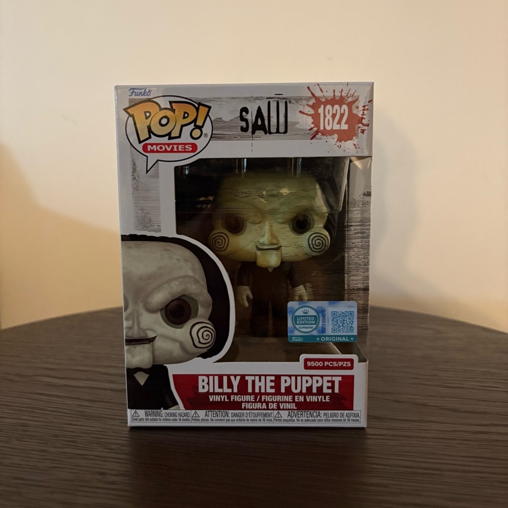 Funko Pop! Movies – Saw: Billy the Puppet #1822 (Limited Edition 9,500 PCS)
